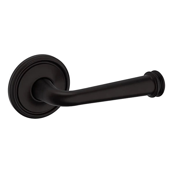 Baldwin Estate 5116 Right Handed Half Dummy Lever with 5070 Rose in Oil Rubbed Bronze finish