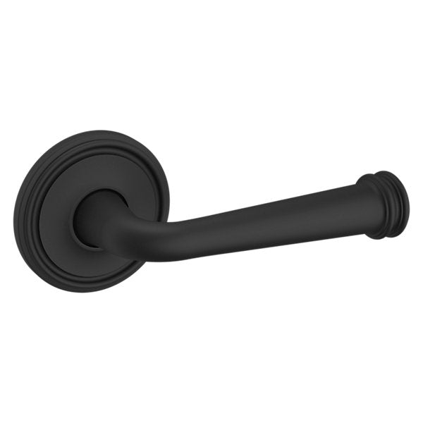 Baldwin Estate 5116 Right Handed Half Dummy Lever with 5070 Rose in Satin Black finish