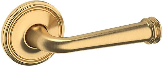 Baldwin Estate 5116 Right Handed Half Dummy Lever with 5070 Rosette in Lifetime Satin Brass finish