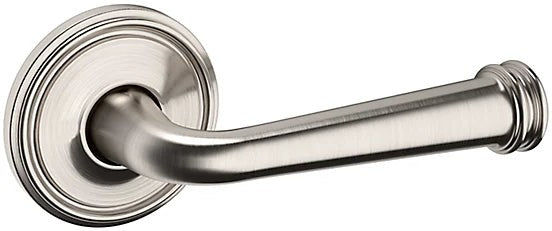 Baldwin Estate 5116 Right Handed Half Dummy Lever with 5070 Rosette in Lifetime Satin Nickel finish