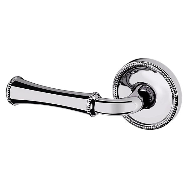 Baldwin Estate 5118 Left Handed Half Dummy Lever with 5076 Rose in Polished Chrome finish