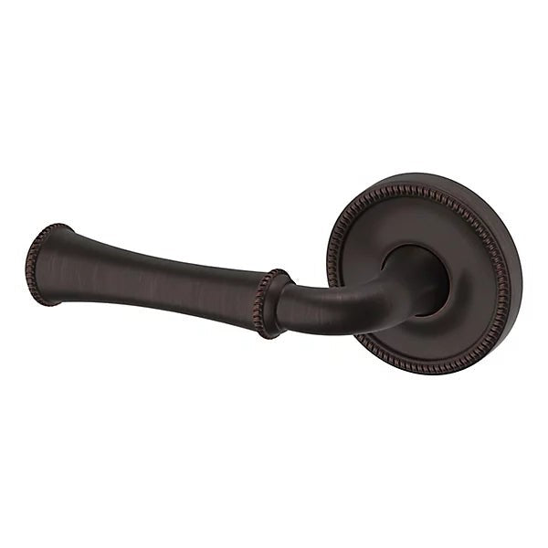 Baldwin Estate 5118 Left Handed Half Dummy Lever with 5076 Rose in Venetian Bronze finish