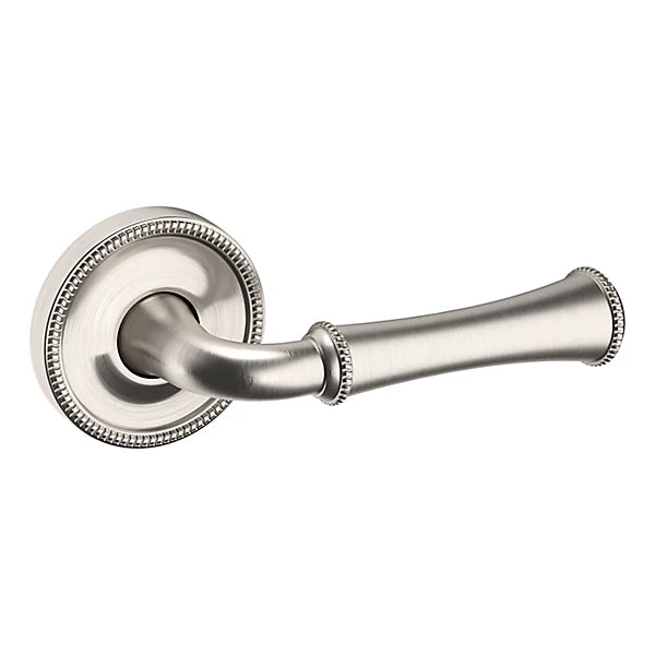 Baldwin Estate 5118 Right Handed Half Dummy Lever with 5076 Rose in Lifetime Satin Nickel finish