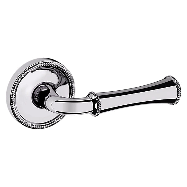 Baldwin Estate 5118 Right Handed Half Dummy Lever with 5076 Rose in Polished Chrome finish