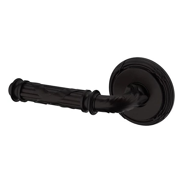 Baldwin Estate 5122 Left Handed Half Dummy Lever with 5022 Rose in Oil Rubbed Bronze finish