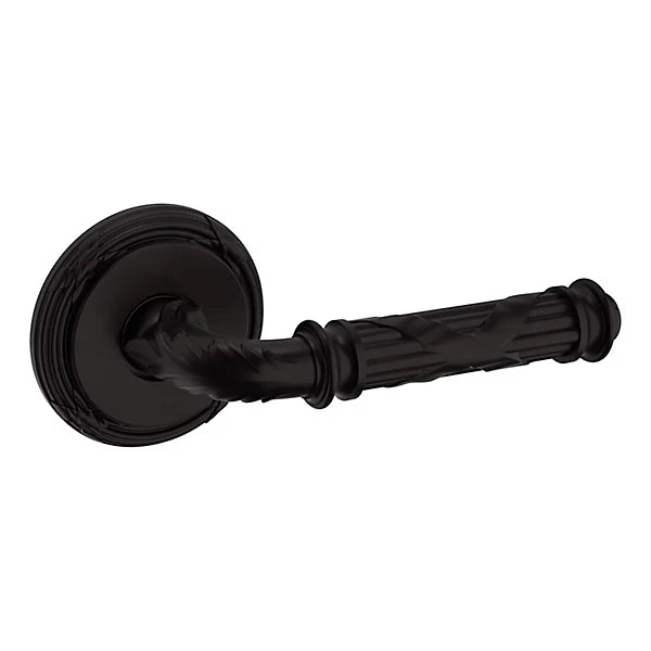 Baldwin Estate 5122 Right Handed Half Dummy Lever with 5022 Rose in Oil Rubbed Bronze finish