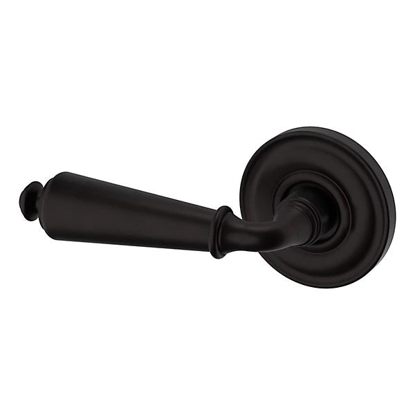 Baldwin Estate 5125 Left Handed Half Dummy Lever with 5048 Rose in Oil Rubbed Bronze finish