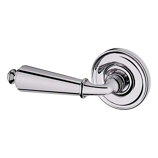 Baldwin Estate 5125 Left Handed Half Dummy Lever with 5048 Rose in Polished Chrome finish