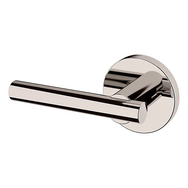 Baldwin Estate 5137 Left Handed Half Dummy Lever with 5046 Rose in Lifetime Polished Nickel finish