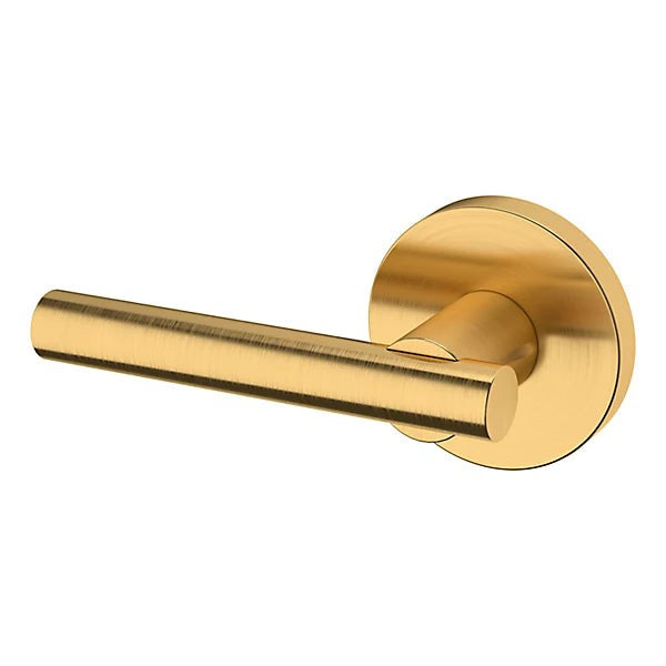 Baldwin Estate 5137 Left Handed Half Dummy Lever with 5046 Rose in Lifetime Satin Brass finish