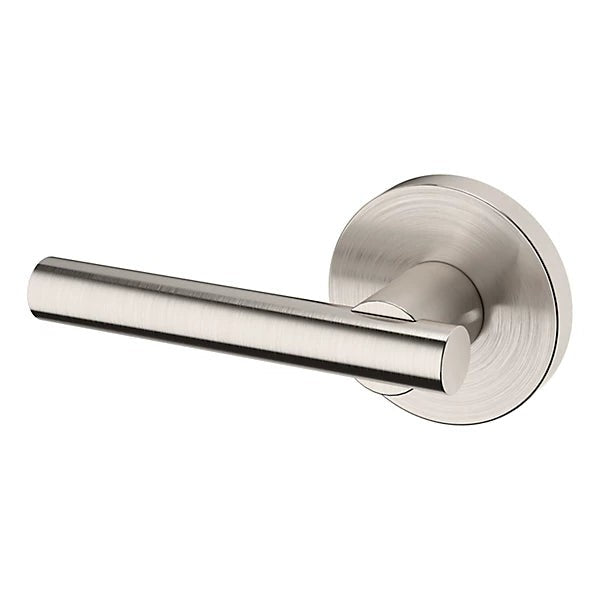 Baldwin Estate 5137 Left Handed Half Dummy Lever with 5046 Rose in Lifetime Satin Nickel finish