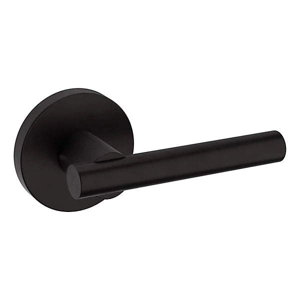 Baldwin Estate 5137 Right Handed Half Dummy Lever with 5046 Rose in Oil Rubbed Bronze finish