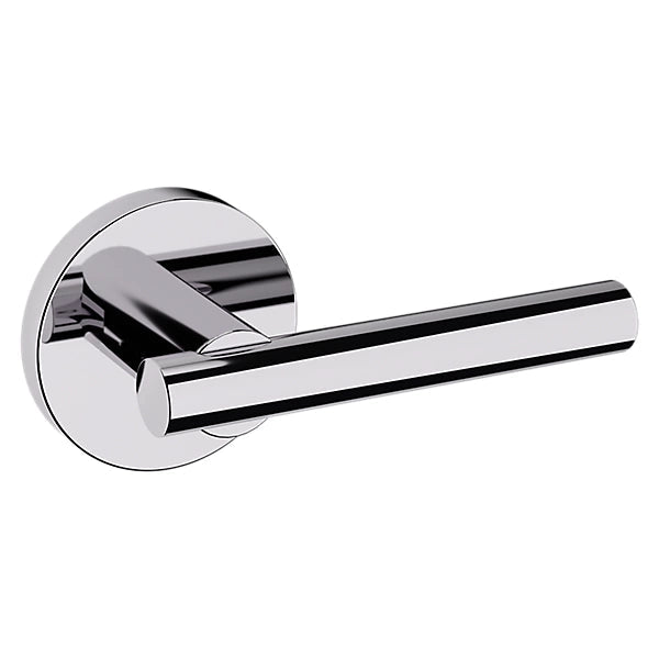 Baldwin Estate 5137 Right Handed Half Dummy Lever with 5046 Rose in Polished Chrome finish