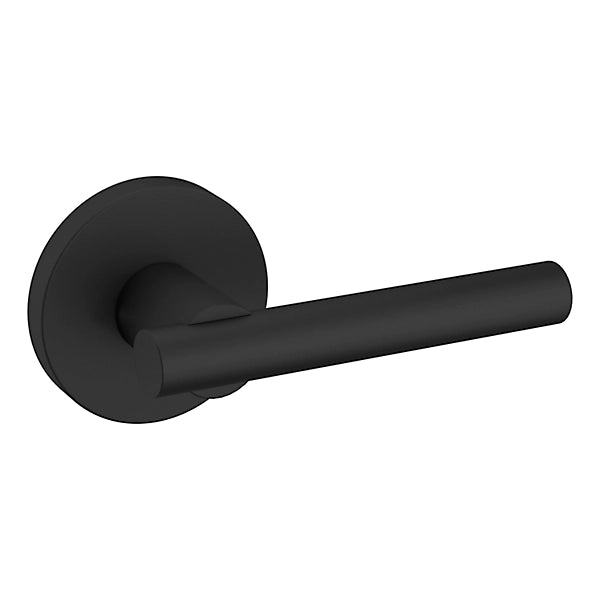 Baldwin Estate 5137 Right Handed Half Dummy Lever with 5046 Rose in Satin Black finish