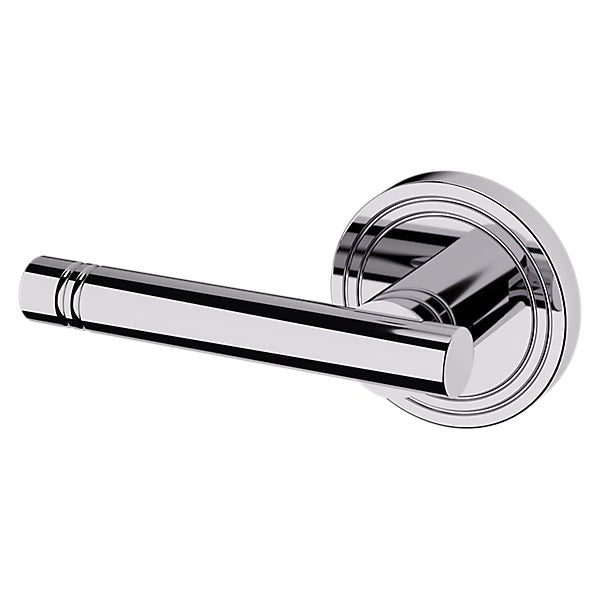 Baldwin Estate 5138 Left Handed Half Dummy Lever with 5047 Rose in Polished Chrome finish