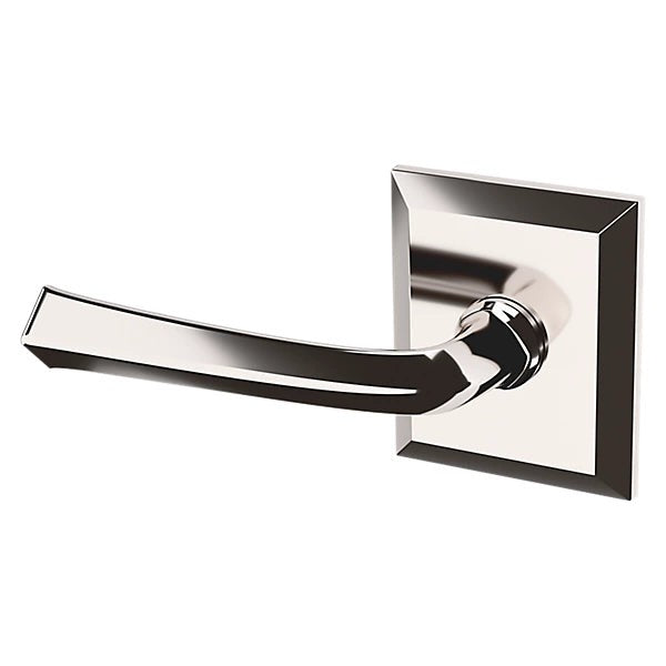 Baldwin Estate 5141 Left Handed Half Dummy Lever with R033 Rose in Lifetime Polished Nickel finish