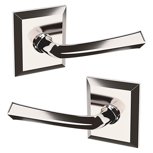 Baldwin Estate 5141 Passage Lever with R033 Rose in Lifetime Polished Nickel finish