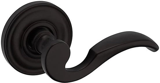 Baldwin Estate 5152 Right Handed Half Dummy Lever with 5017 Rosette in Oil Rubbed Bronze finish