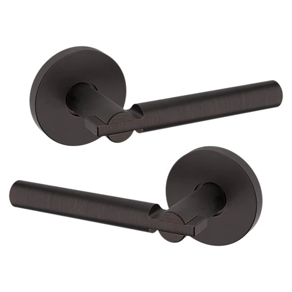 Baldwin Estate 5161 Full Dummy Lever with 5046 Rose in Venetian Bronze finish