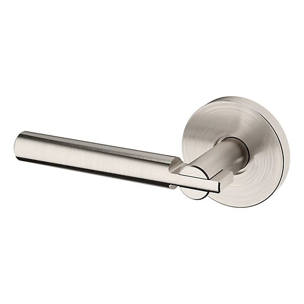 Baldwin Estate 5161 Left Handed Half Dummy Lever with 5046 Rose in Lifetime Satin Nickel finish