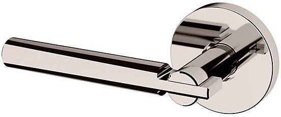 Baldwin Estate 5161 Left Handed Half Dummy Lever with 5046 Rosette in Lifetime Polished Nickel finish