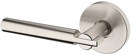 Baldwin Estate 5161 Left Handed Half Dummy Lever with 5046 Rosette in Lifetime Satin Nickel finish