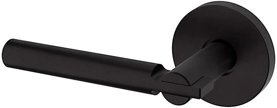 Baldwin Estate 5161 Left Handed Half Dummy Lever with 5046 Rosette in Oil Rubbed Bronze finish