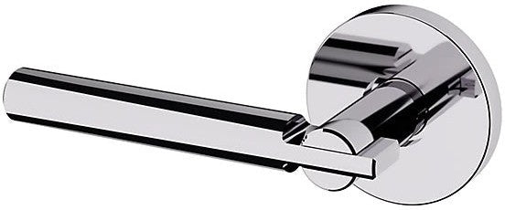 Baldwin Estate 5161 Left Handed Half Dummy Lever with 5046 Rosette in Polished Chrome finish