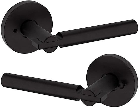 Baldwin Estate 5161 Privacy Lever with 5046 Rosette in Oil Rubbed Bronze finish