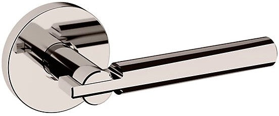 Baldwin Estate 5161 Right Handed Half Dummy Lever with 5046 Rosette in Lifetime Polished Nickel finish