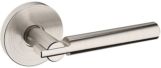 Baldwin Estate 5161 Right Handed Half Dummy Lever with 5046 Rosette in Lifetime Satin Nickel finish