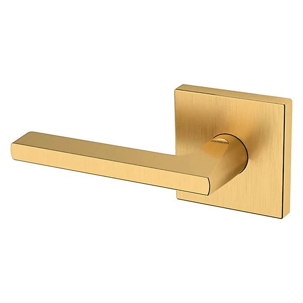 Baldwin Estate 5162 Left Handed Half Dummy Lever with R017 Rose in Lifetime Satin Brass finish