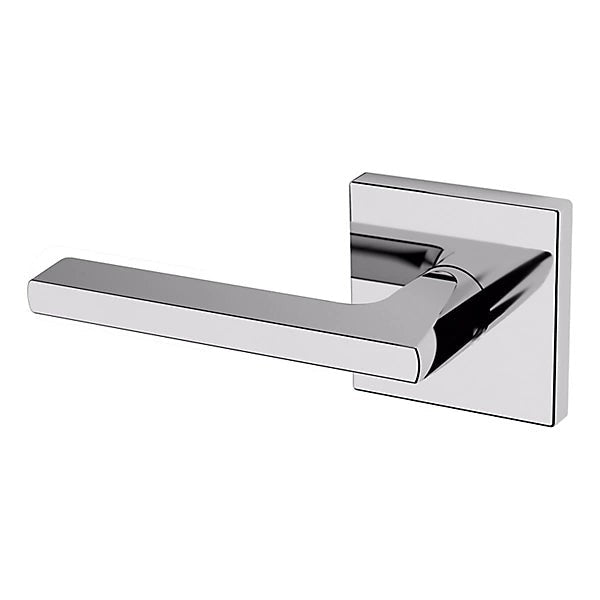 Baldwin Estate 5162 Left Handed Half Dummy Lever with R017 Rose in Polished Chrome finish