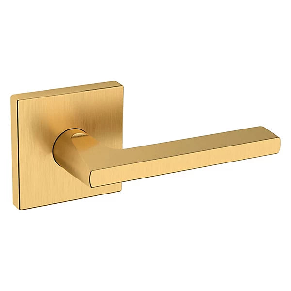 Baldwin Estate 5162 Right Handed Half Dummy Lever with R017 Rose in Lifetime Satin Brass finish