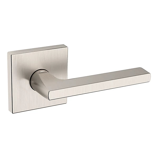 Baldwin Estate 5162 Right Handed Half Dummy Lever with R017 Rose in Lifetime Satin Nickel finish