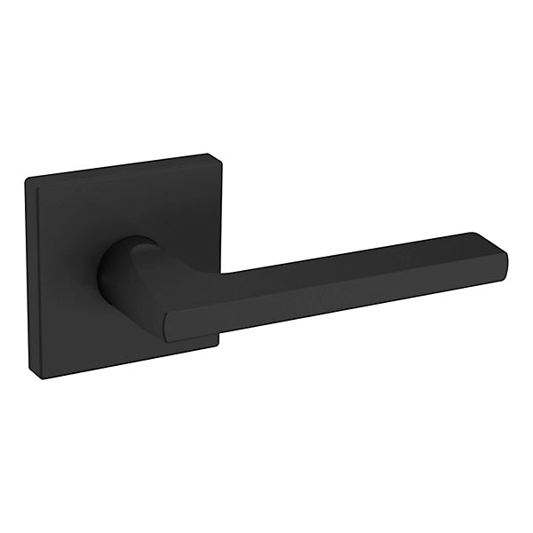 Baldwin Estate 5162 Right Handed Half Dummy Lever with R017 Rose in Satin Black finish