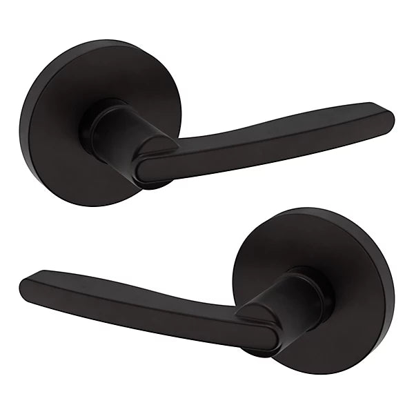 Baldwin Estate 5164 Full Dummy Lever with 5046 Rose in Oil Rubbed Bronze finish