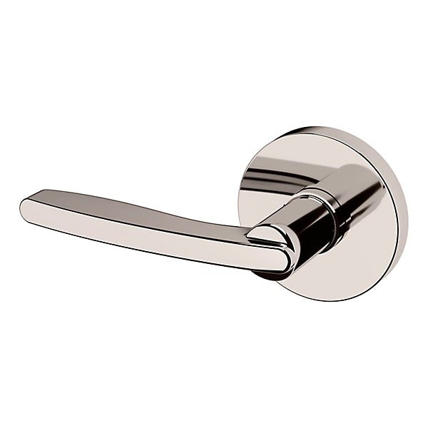 Baldwin Estate 5164 Left Handed Half Dummy Lever with 5046 Rose in Lifetime Polished Nickel finish