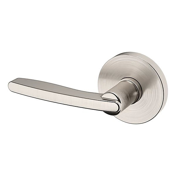 Baldwin Estate 5164 Left Handed Half Dummy Lever with 5046 Rose in Lifetime Satin Nickel finish