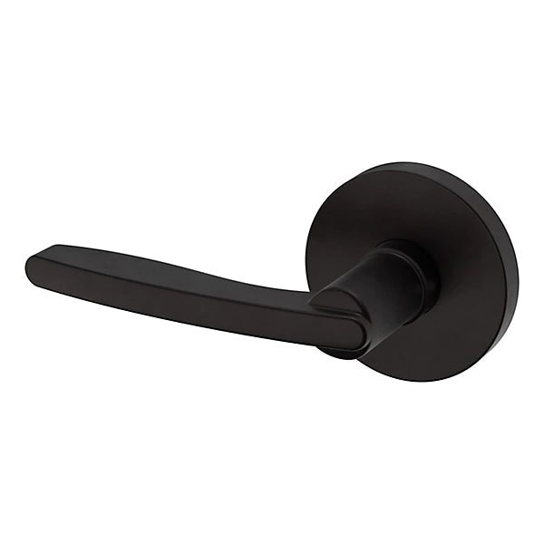 Baldwin Estate 5164 Left Handed Half Dummy Lever with 5046 Rose in Oil Rubbed Bronze finish