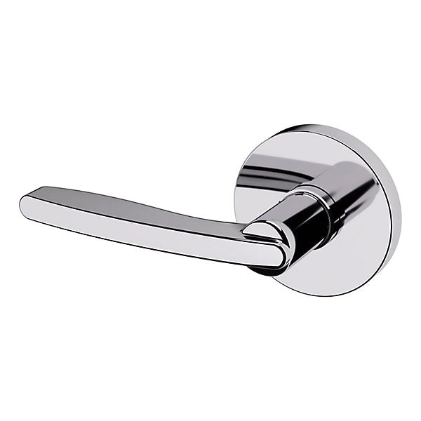 Baldwin Estate 5164 Left Handed Half Dummy Lever with 5046 Rose in Polished Chrome finish