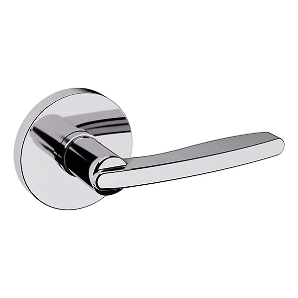 Baldwin Estate 5164 Right Handed Half Dummy Lever with 5046 Rose in Polished Chrome finish