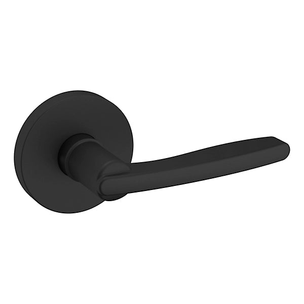 Baldwin Estate 5164 Right Handed Half Dummy Lever with 5046 Rose in Satin Black finish