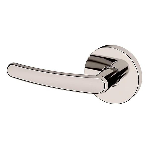 Baldwin Estate 5165 Left Handed Half Dummy Lever with 5046 Rose in Lifetime Polished Nickel finish