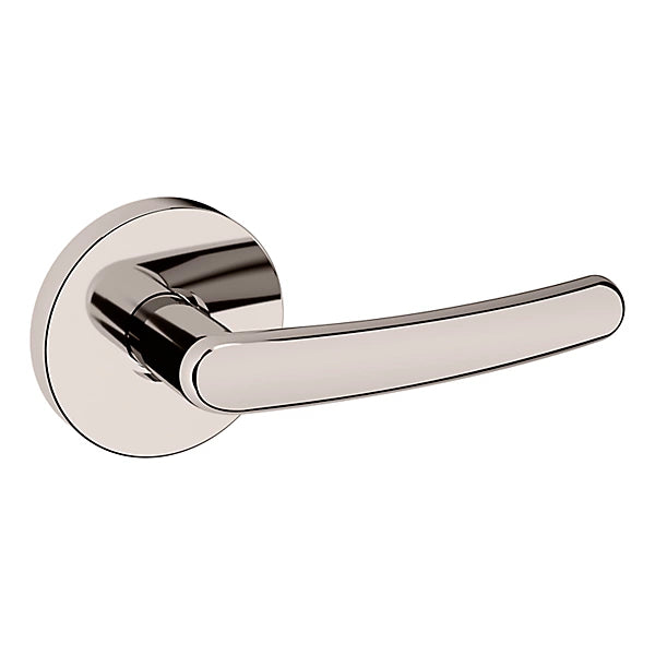 Baldwin Estate 5165 Right Handed Half Dummy Lever with 5046 Rose in Lifetime Polished Nickel finish