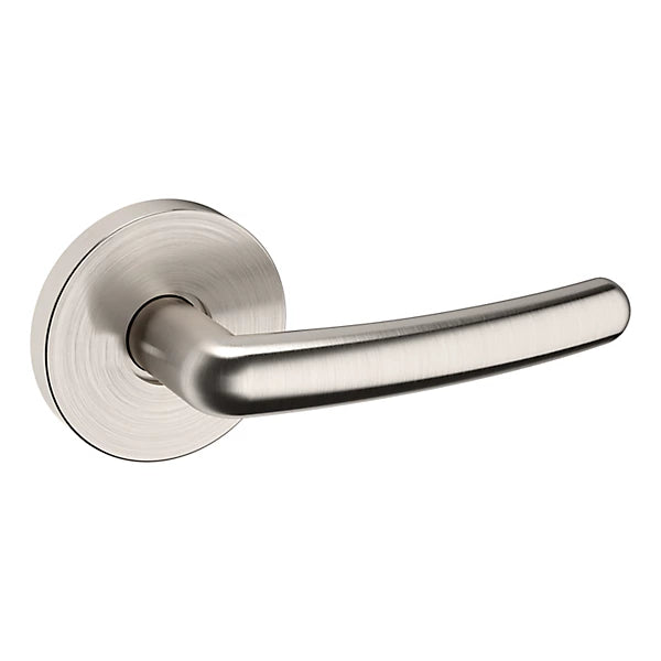 Baldwin Estate 5165 Right Handed Half Dummy Lever with 5046 Rose in Lifetime Satin Nickel finish