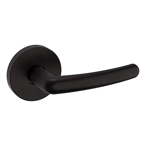 Baldwin Estate 5165 Right Handed Half Dummy Lever with 5046 Rose in Oil Rubbed Bronze finish