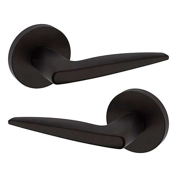 Baldwin Estate 5166 Full Dummy Lever with 5046 Rose in Oil Rubbed Bronze finish