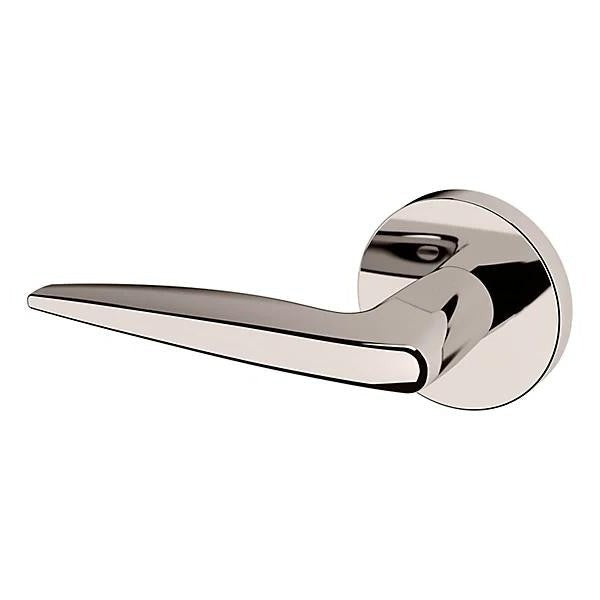 Baldwin Estate 5166 Left Handed Half Dummy Lever with 5046 Rose in Lifetime Polished Nickel finish