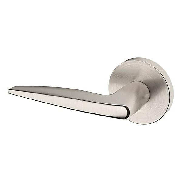 Baldwin Estate 5166 Left Handed Half Dummy Lever with 5046 Rose in Lifetime Satin Nickel finish